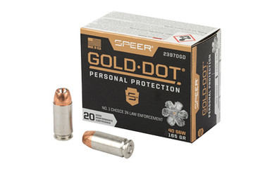  GOLD DOT 40SW 165GR HP 20 Rounds Ammo