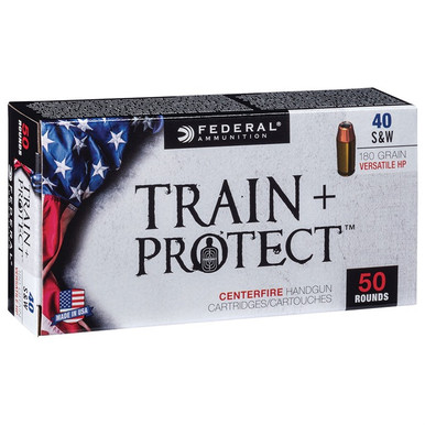  TRAIN/PROTCT 40S&W 180GR VHP 50/ct Ammo