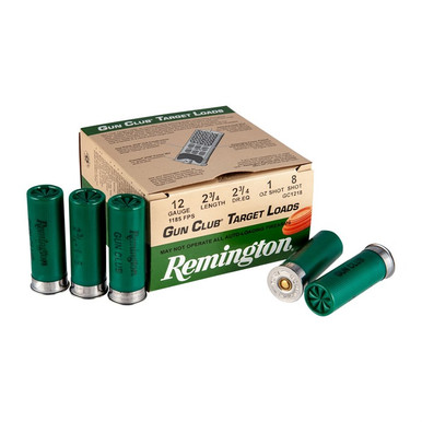 GAUGE 2-3/4 1 OZ #8 SHOT 25/BOX (GC1218) Ammo