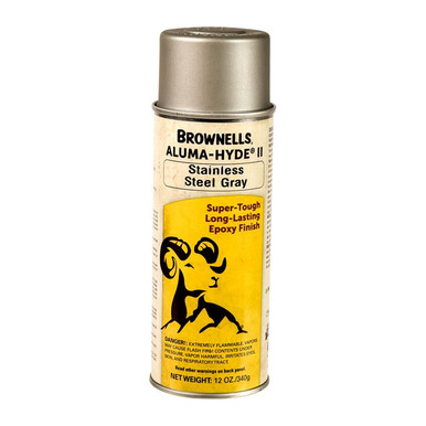ALUMA-HYDE II 12 OZ MATTE STAINLESS STEEL GRAY AEROSOL - Ammunitions ...