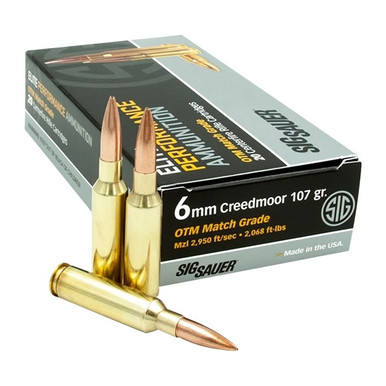  CREEDMOOR 107GR OPEN TIP MATCH 20/BOX Ammo