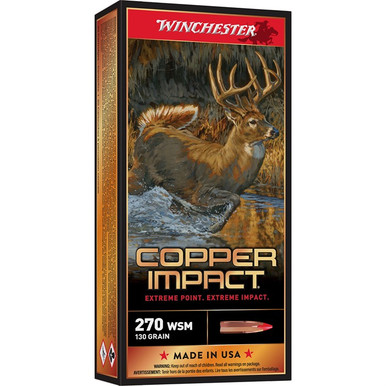  WSM 130GR COPPER EXTREME POINT LEAD FREE 20/BOX Ammo