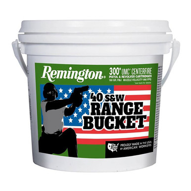  40 S&W 180GR FULL METAL JACKET 300/BUCKET Ammo