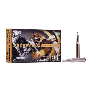  WINCHESTER 136GR TERMINAL ASCENT 20/BOX Ammo