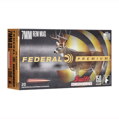  REMINGTON MAGNUM 150GR SCIROCCO II 20/BOX Ammo