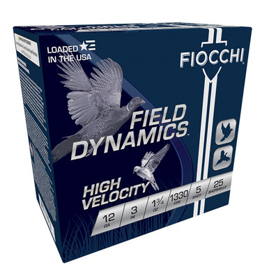 CCHI HIGH VELOCITY 12GA 1330FPS 1 3/4OZ #5 25/BX Ammo