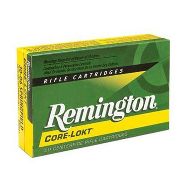 06 REMINGTON 100GR POINTED SOFT POINT 20/BOX Ammo