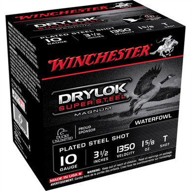 GAUGE 3-1/2 1-5/8 OZ #T STEEL SHOT 25/BOX Ammo