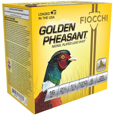 GAUGE 2-3/4 1-1/8OZ #6 25/BOX Ammo