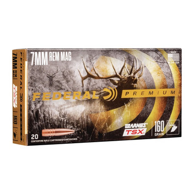  REMINGTON MAGNUM 160GR BARNES TSX 20/BOX Ammo