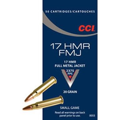 HMR 20GR FULL METAL JACKET 50/BOX Ammo