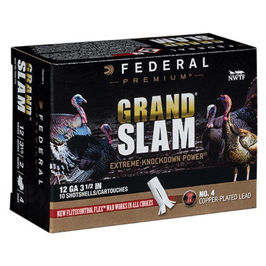 ERAL GRANDSLAM 12GA 3-1/2 MAX. 2 OZ 5 10/BX Ammo