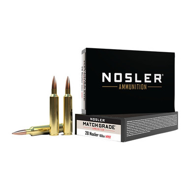 NOSLER 168GR CC HOLLOW POINT BOAT TAIL 20/BOX Ammo