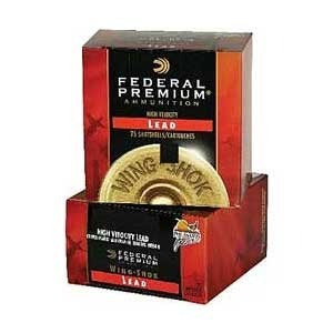 ERAL WING SHOK HV 12GA 2.75 1-1/8OZ #7.5 25/BX Ammo
