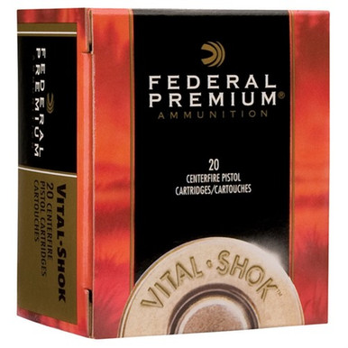 ERAL VITAL SHOK 357 MAG 140GR BANRES EXPANDER 20/BX Ammo