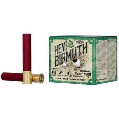 I BISMUTH 410GA 3 #4 25/Box Ammo