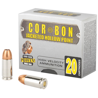 BON 9MM P 125GR JHP 20/BOX Ammo