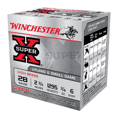 GAUGE 2-3/4 3/4OZ #6 25/BOX Ammo