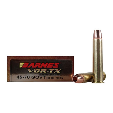 70 GOVERNMENT 300GR TRIPLE-SHOCK X FLAT NOSE 20/BOX Ammo