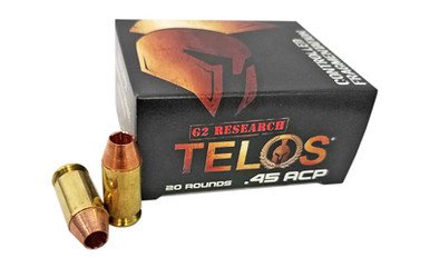  TELOS 45ACP 160GR 20/500 Ammo