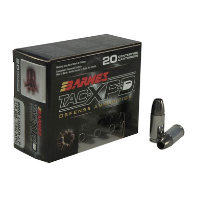  LUGER P 115GR TAC-XP HOLLOW POINT 20/BOX Ammo