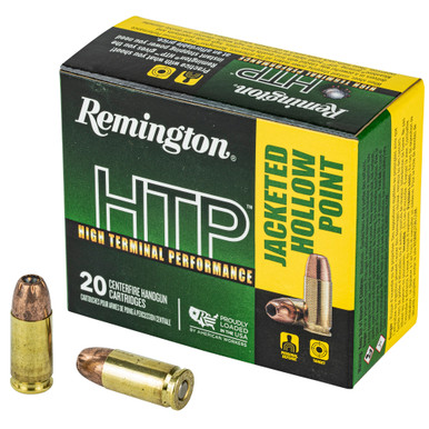  HTP 9MM P 115GR JHP 20/BOX Ammo