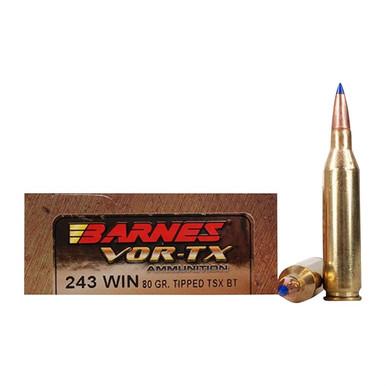  WINCHESTER 80GR TIPPED TRIPLE-SHOCK X BT 20/BOX Ammo