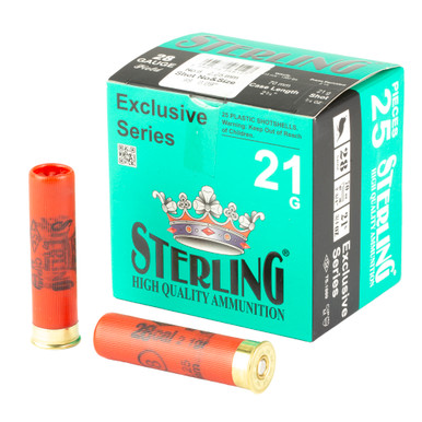 RLING EXCLSV 28GA 2.75 #8 25/Box Ammo