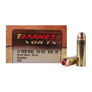 NES VOR-TX 41MAG 180GR XPB 20/Box Ammo