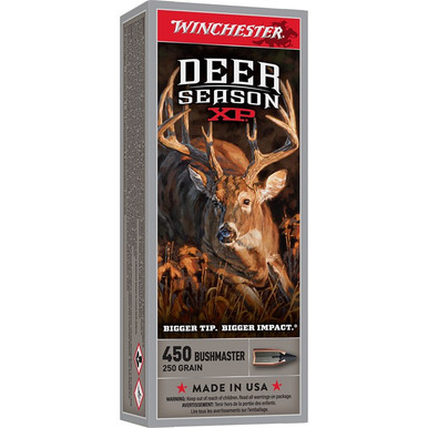  DEER SEASON 450BUSH 250GR 20/Box Ammo