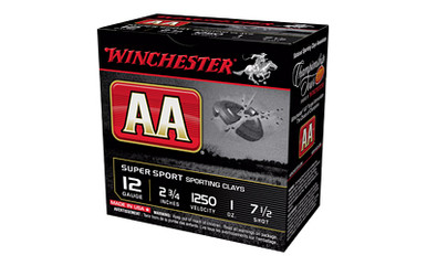  AA SPRT SC 12GA 2.75 #7.5 25/Box Ammo