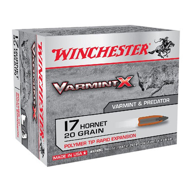 WIN 17 HORNET 20GR VARMINT XP 20/200  17 HORNET 20GR VARMINT XP 20/200 Ammo