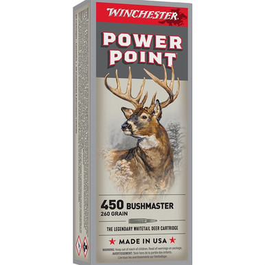  BUSHMASTER 260GR POWER POINT 20/BOX Ammo