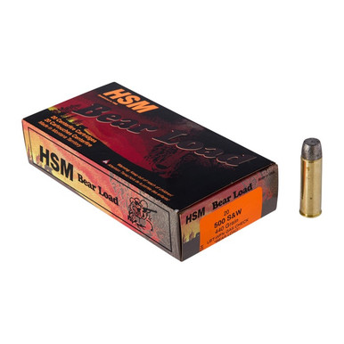  S&W 440GR LEAD FLAT NOSE GAS CHECK 20/BOX Ammo