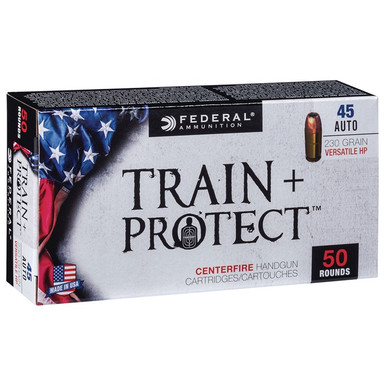  TRAIN/PROTCT 45ACP 230GR VHP 50/ct Ammo