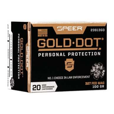  GOLD DOT 327FED 100GR HP 20/Box Ammo