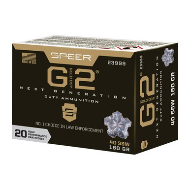  GOLD DOT G2 40S&W 180GR 20/Box Ammo