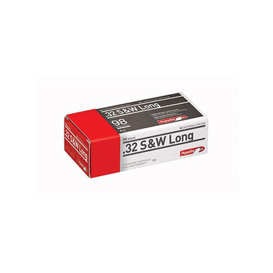 ILA 32S&W LONG 98GR LRN 50/BOX Ammo