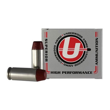M AUTO 200GR HI-TEK COATED HARD CAST FLAT NOSE 20/BOX Ammo