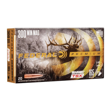  WINCHESTER MAGNUM 165GR BARNES TSX 20/BOX Ammo