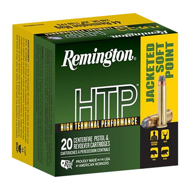 REMINGTON MAGNUM 210GR JACKETED SOFT POINT HTP 25/BOX Ammo