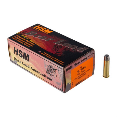  MAGNUM 180GR LEAD RNFP GAS CHECK 50/BOX Ammo