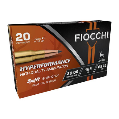 06 SPRINGFIELD 165GR SCIROCCO II POLYMER TIP 20/BOX Ammo