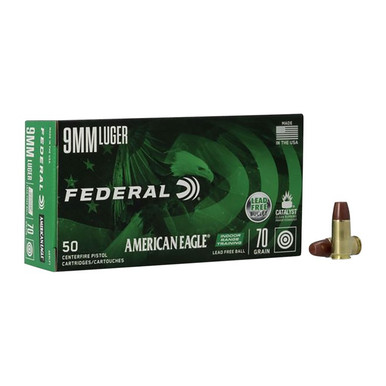  LUGER 70GR LEAD FREE IRT 50/BOX Ammo