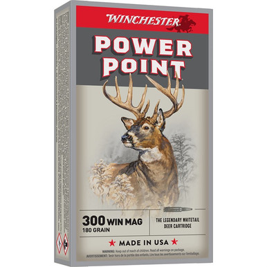  SPRX PWR PNT 300WIN 180GR 20/Box Ammo