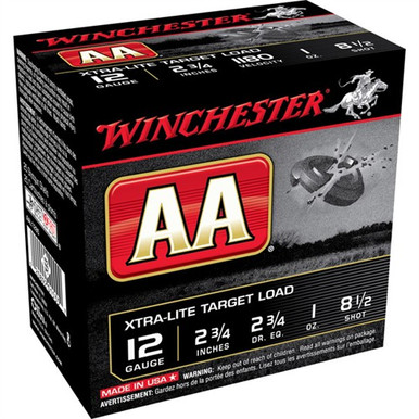 12 GAUGE 2-3/4 1 OZ #8.5 SHOT 25/BOX GAUGE 2-3/4 1 OZ #8.5 SHOT 25/BOX Ammo