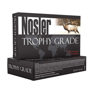 LER TROPHY GRADE 26 NOSLER 129GR ACCUBOND LR 20/BX Ammo