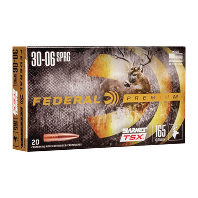 06 SPRINGFIELD 165GR BARNES TSX 20/BOX Ammo