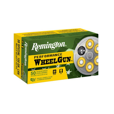 INGTON PERFORMANCE WHEELGUN 38 SPL LRN 158 GR 50/BX Ammo