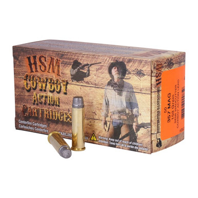  MAGNUM 158GR HARD LEAD SEMI WAD CUTTER 50/BOX Ammo
